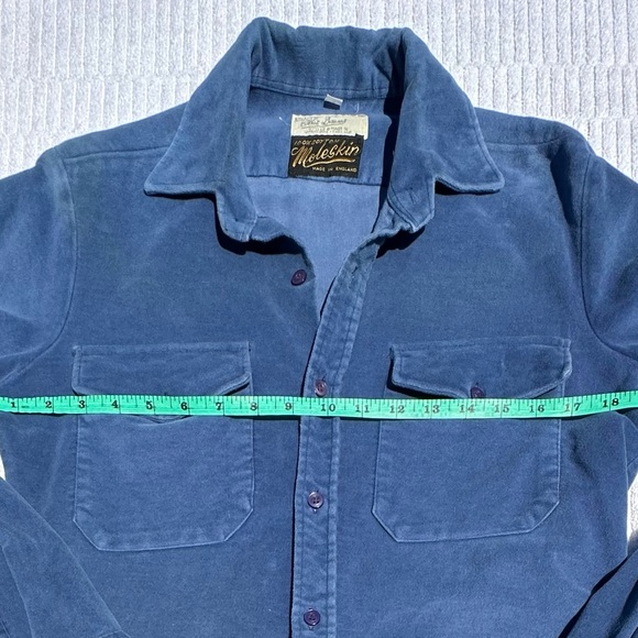 VINTAGE MOLESKIN FAUX SUEDE SHIRTS S MADE IN YORKSHIRE ENGLAND 70’s
UNISEX - Picture 3 of 6